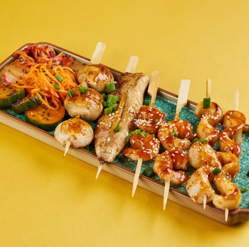 Seafood Kushiyaki Set